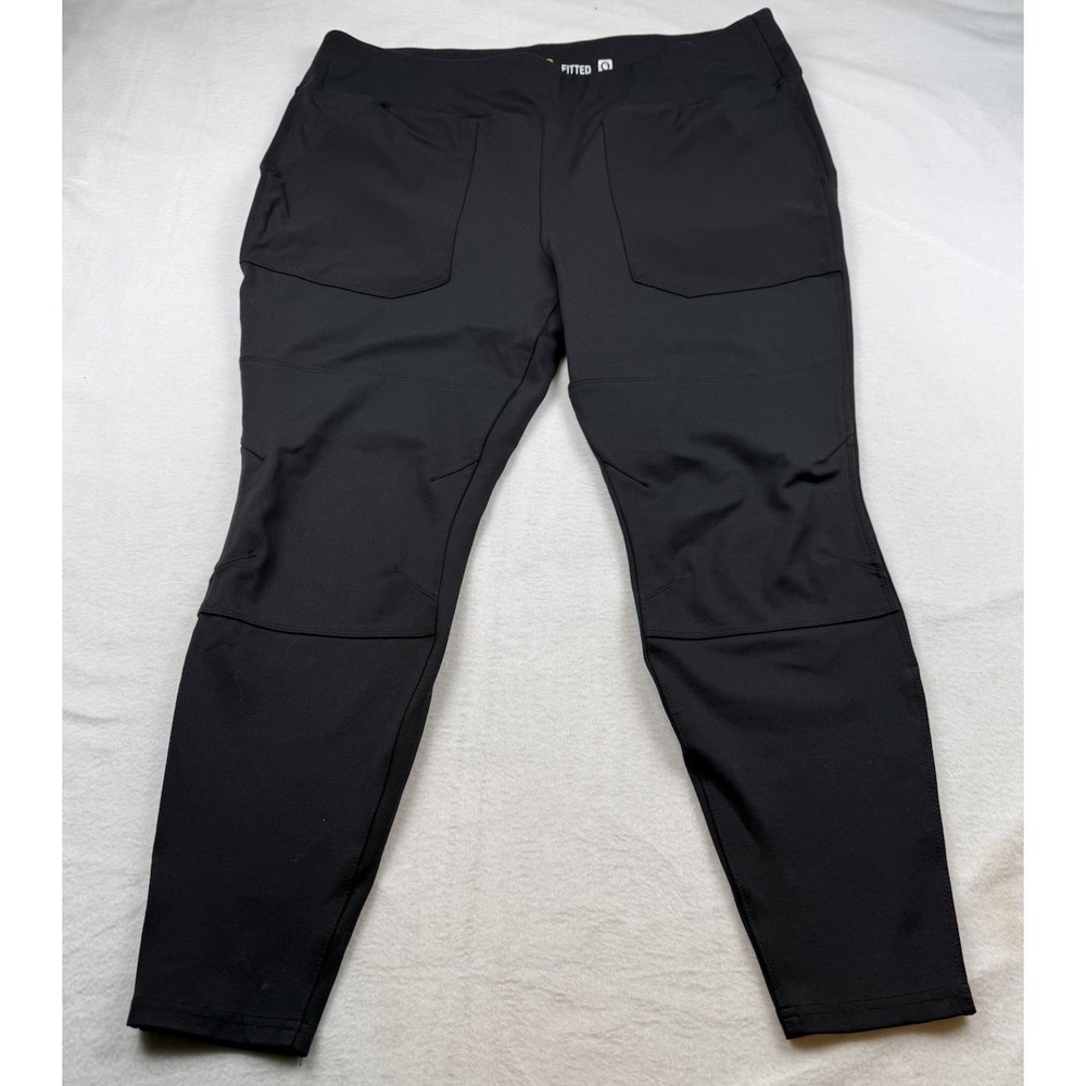 Carhartt - Force Fitted Midweight - Utility Pants - Legging Women's 1X Black